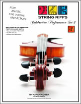 String Riffs Celebration Performance Set 3 Conductor string method book cover